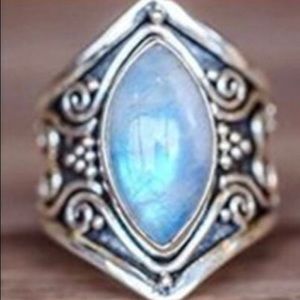 Boho Inspired Blue Stone Ring